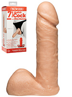 Vac-U-Lock Set - 7 inch Realistic Cock natural + Ultra Harness