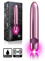 10 Speed Havana True Elegance Bullet Vibrator - Pink